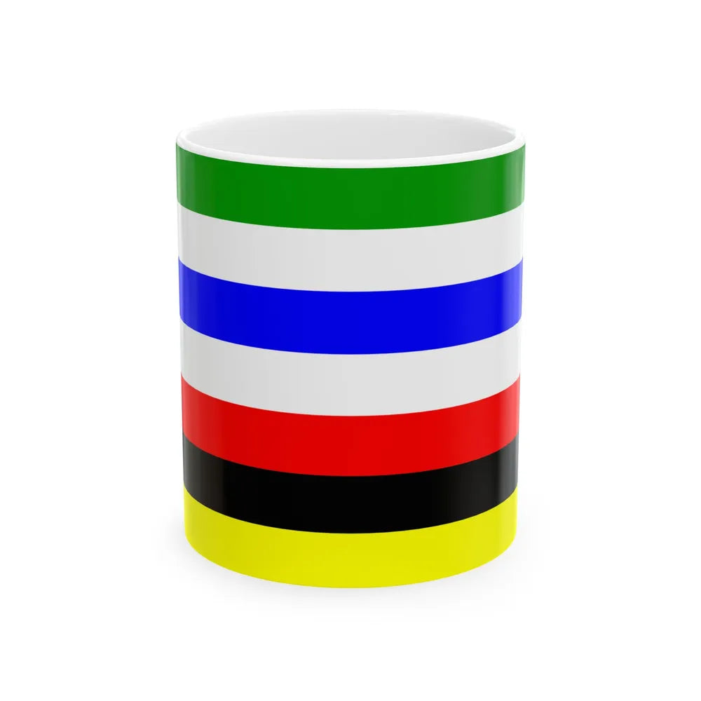 Groningenvlagvoorstel 2 (Netherlands) White Coffee Mug 11oz - Go Mug Yourself
