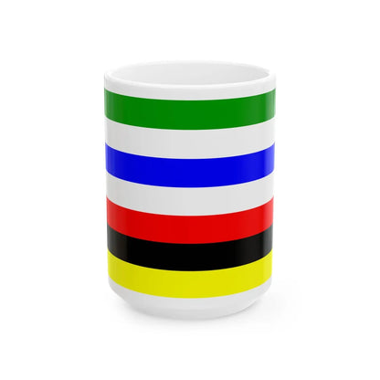 Groningenvlagvoorstel 2 (Netherlands) White Coffee Mug 15oz - Go Mug Yourself