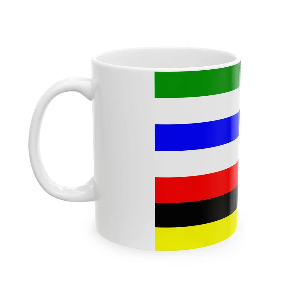 Groningenvlagvoorstel 2 (Netherlands) White Coffee Mug - Go Mug Yourself