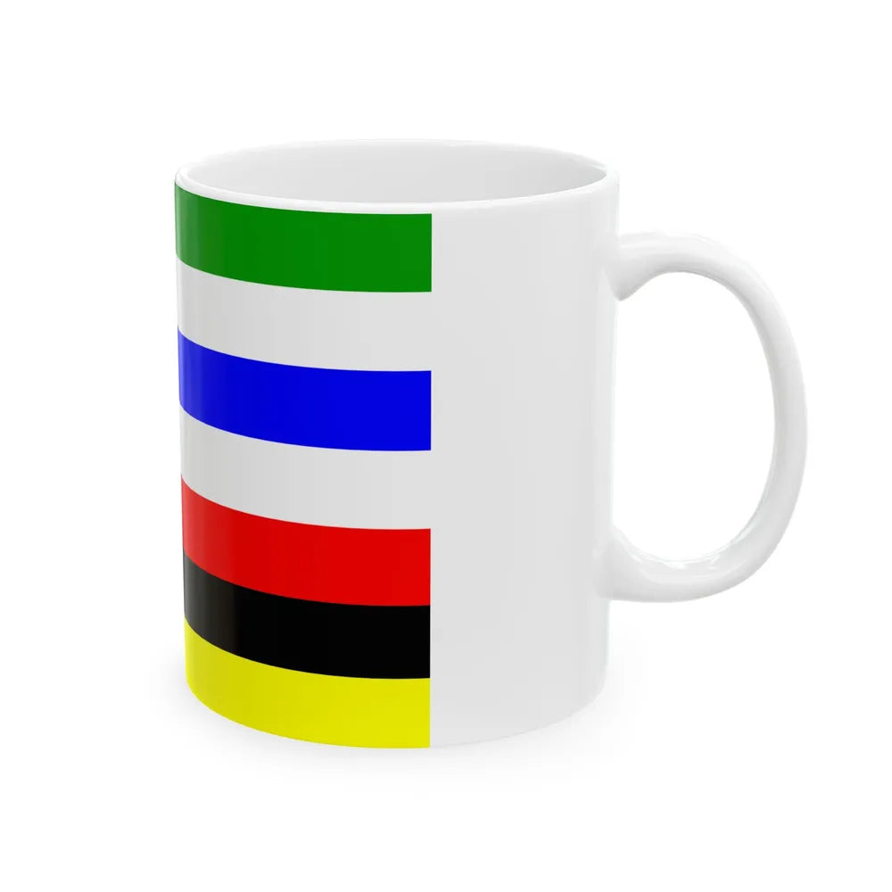 Groningenvlagvoorstel 2 (Netherlands) White Coffee Mug - Go Mug Yourself