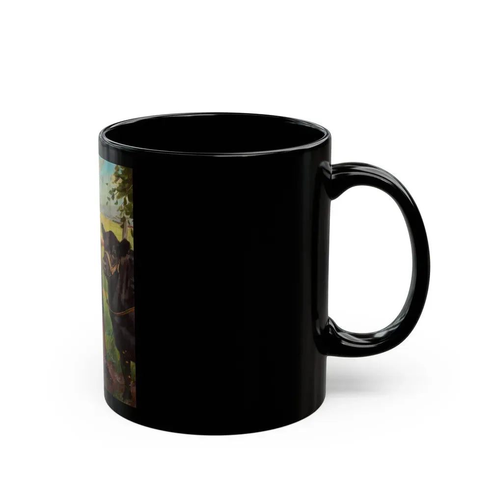 Grooming for the County Fair - Black Coffee Mug - Go Mug Yourself