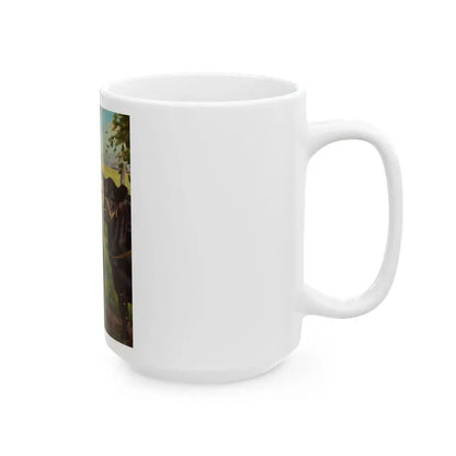 Grooming for the County Fair - White Coffee Mug - Go Mug Yourself