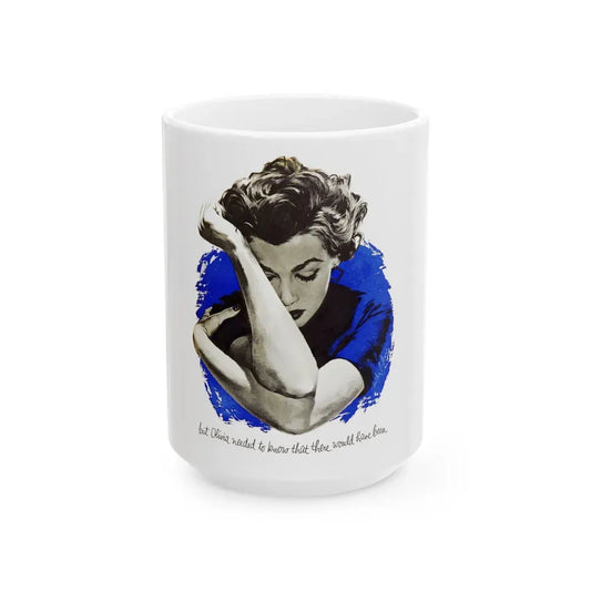 Grosse Pointe Requiem, Woman's Day, May 1954 - White Coffee Mug 15oz - Go Mug Yourself