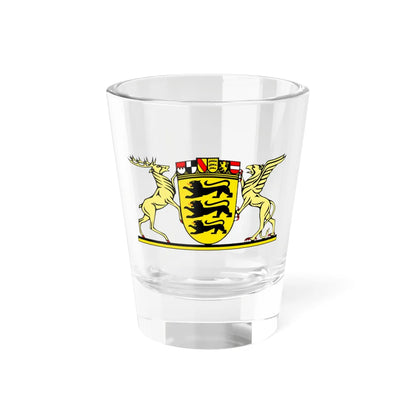 Grosses Landeswappen Baden-Württemberg (Germany) (Coat of Arms) Shot Glass 1.5oz 1.5oz - Go Mug Yourself