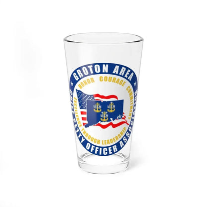 Groton Area CPOA Chief Petty Officer Associations (U.S. Navy) Pint Glass 16oz 16oz - Go Mug Yourself