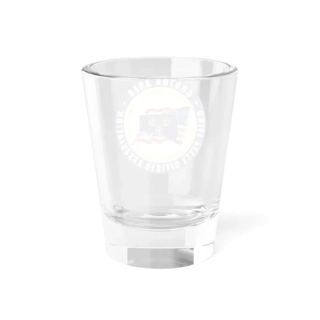 Groton Area CPOA Chief Petty Officer Associations (U.S. Navy) Shot Glass 1.5oz - Go Mug Yourself