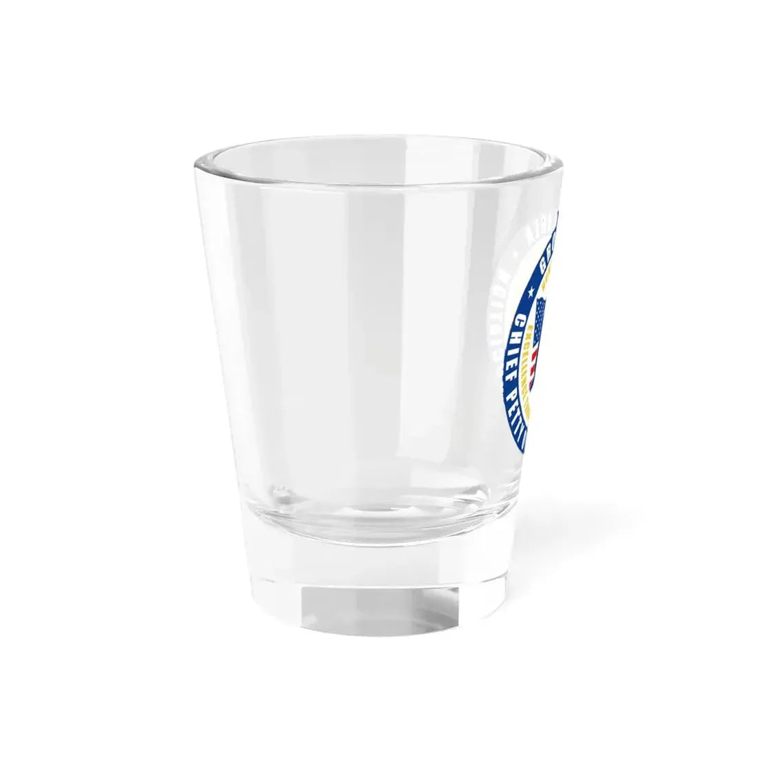 Groton Area CPOA Chief Petty Officer Associations (U.S. Navy) Shot Glass 1.5oz - Go Mug Yourself