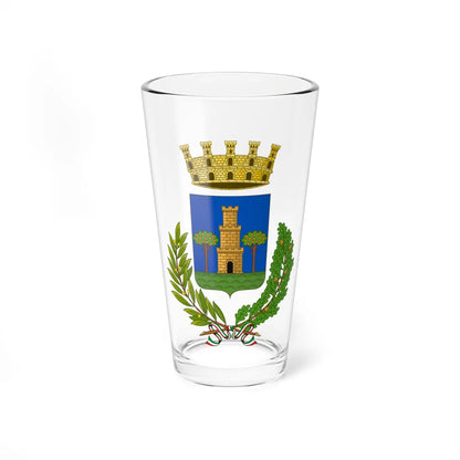 Grottammare-Stemma (Italy) (Coat of Arms) Pint Glass 16oz 16oz - Go Mug Yourself