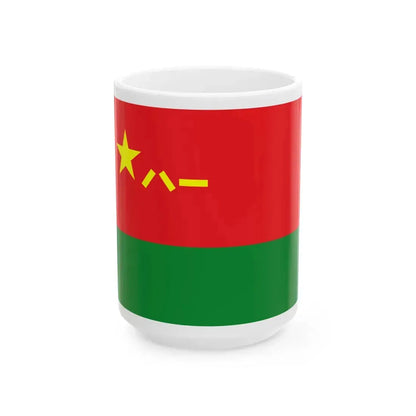 Ground Force Flag of the Peoples Republic of China (China) White Coffee Mug 15oz - Go Mug Yourself