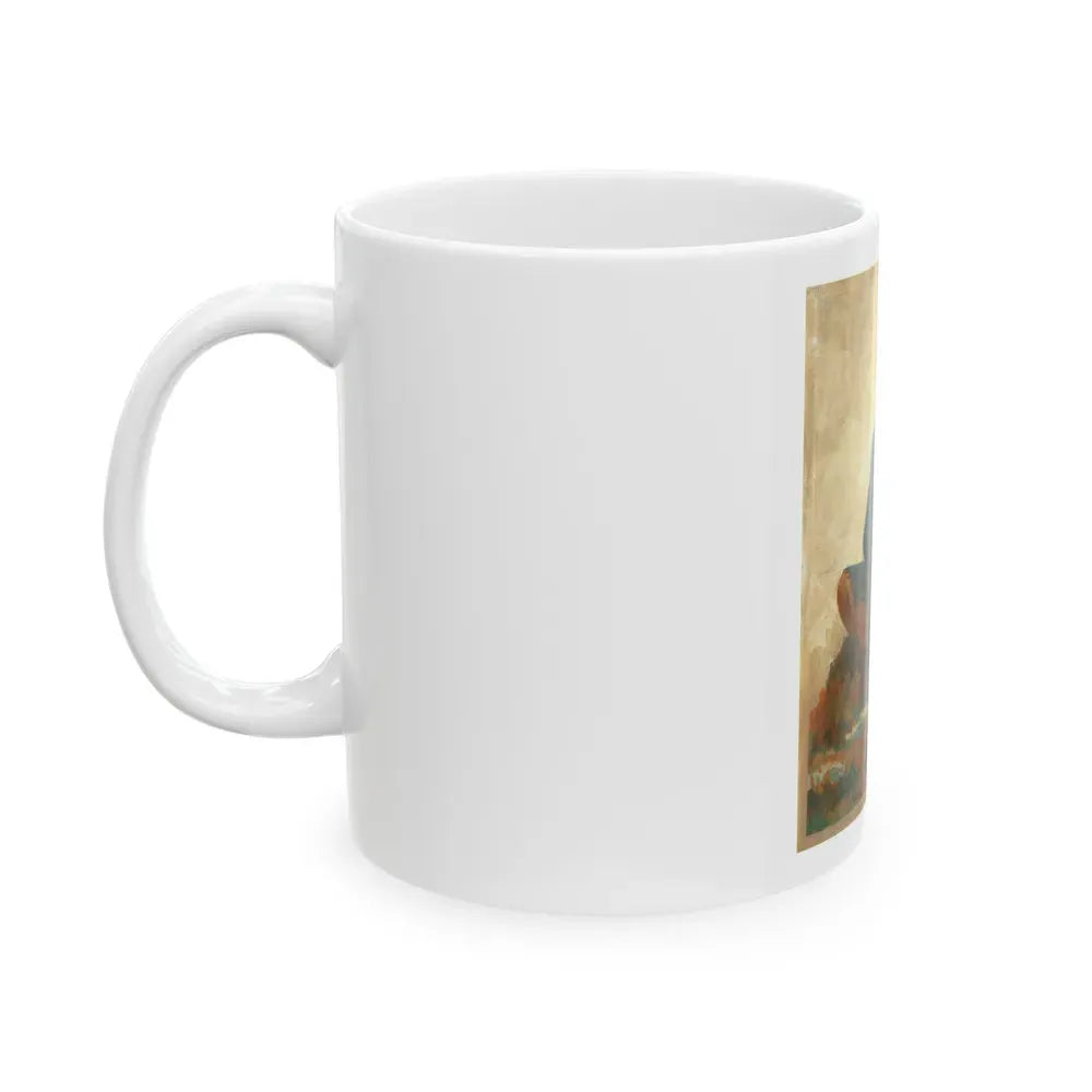 Groundhog's Day, original illustration - White Coffee Mug - Go Mug Yourself