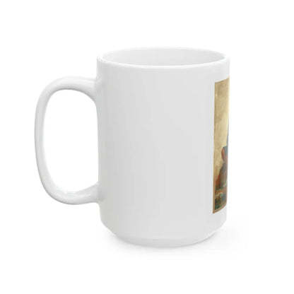 Groundhog's Day, original illustration - White Coffee Mug-Go Mug Yourself