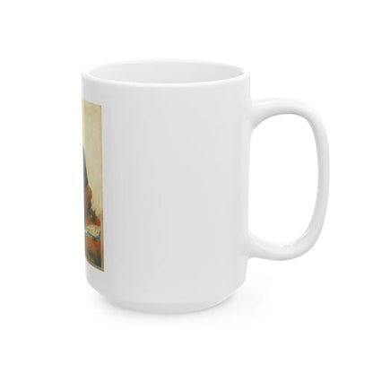 Groundhog's Day, original illustration - White Coffee Mug-Go Mug Yourself