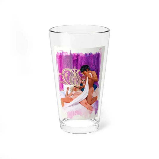 Grounds for Sex, Paperback Novel Cover (Greenleaf Classics Books, 1972) - Pint Glass 16oz 16oz - Go Mug Yourself