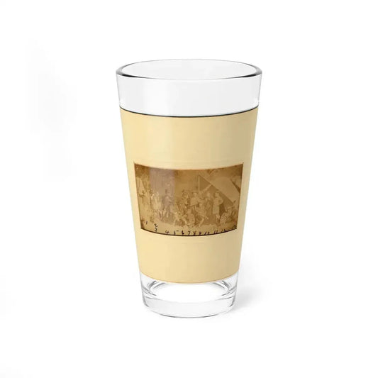 Group At Secret Service Headquarters At Antietam, Maryland (U.S. Civil War) Pint Glass 16oz 16oz - Go Mug Yourself