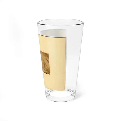 Group At Secret Service Headquarters At Antietam, Maryland (U.S. Civil War) Pint Glass 16oz - Go Mug Yourself