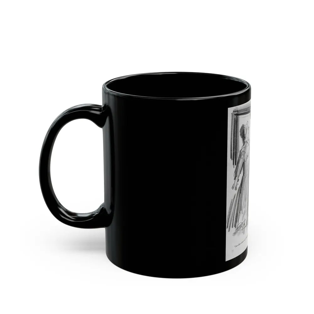 Group of Five illustrations (1) - Black Coffee Mug-Go Mug Yourself