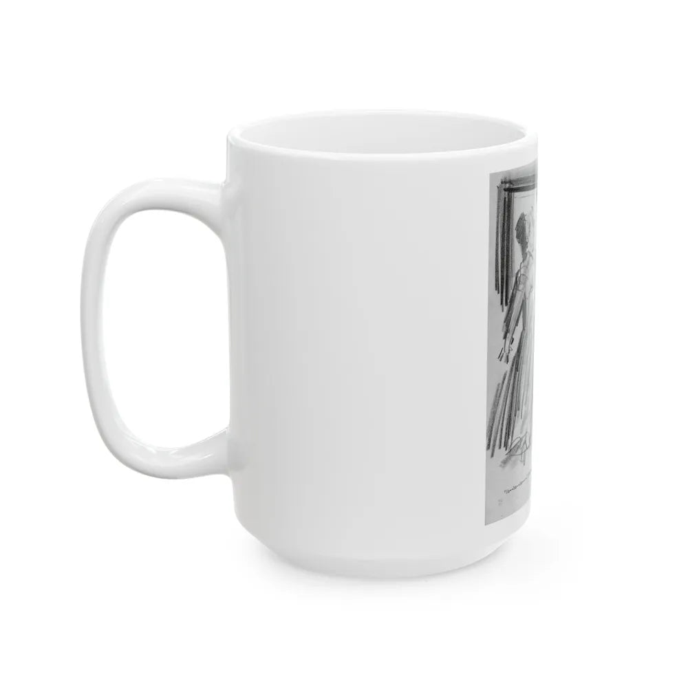 Group of Five illustrations (1) - White Coffee Mug-Go Mug Yourself