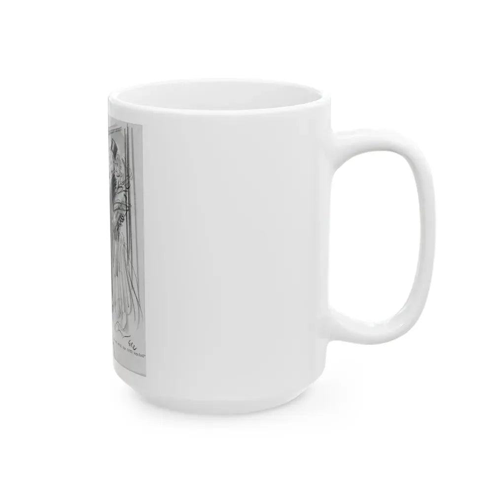 Group of Five illustrations (1) - White Coffee Mug - Go Mug Yourself