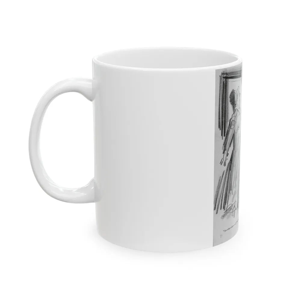 Group of Five illustrations (1) - White Coffee Mug-Go Mug Yourself