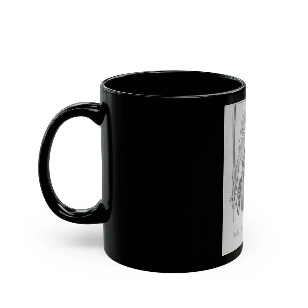 Group of Five illustrations (2) - Black Coffee Mug - Go Mug Yourself