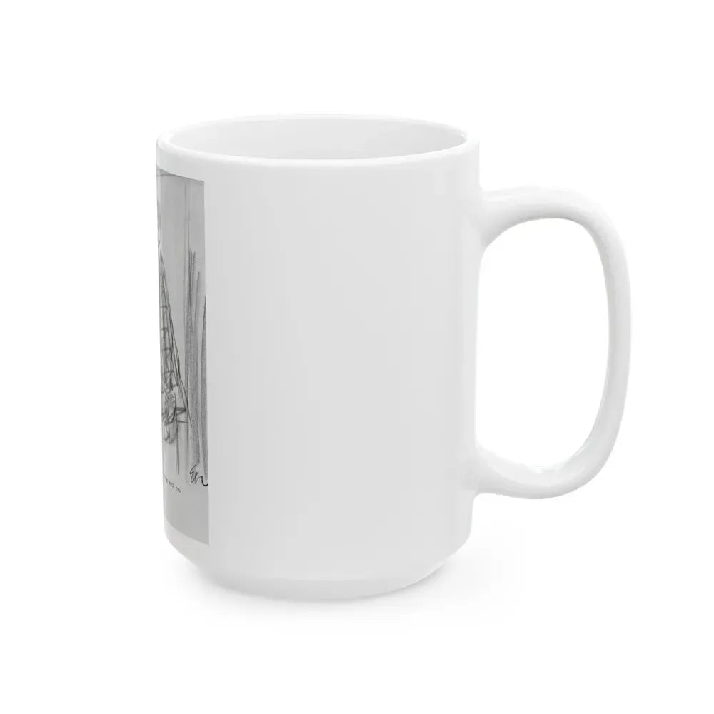 Group of Five illustrations (2) - White Coffee Mug - Go Mug Yourself