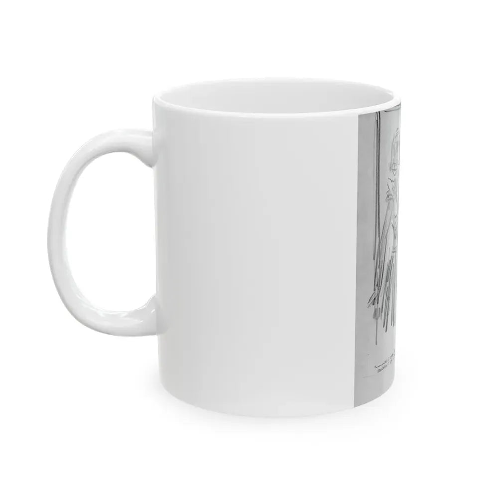 Group of Five illustrations (2) - White Coffee Mug - Go Mug Yourself