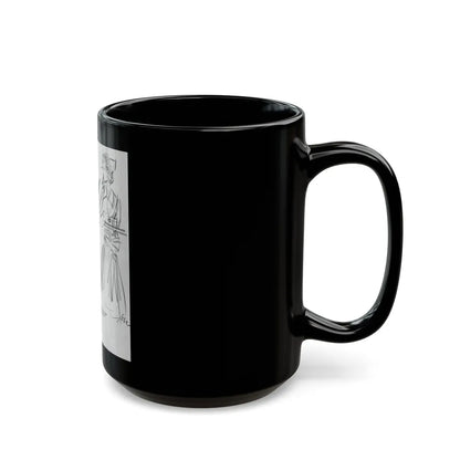 Group of Five illustrations (5) - Black Coffee Mug-Go Mug Yourself