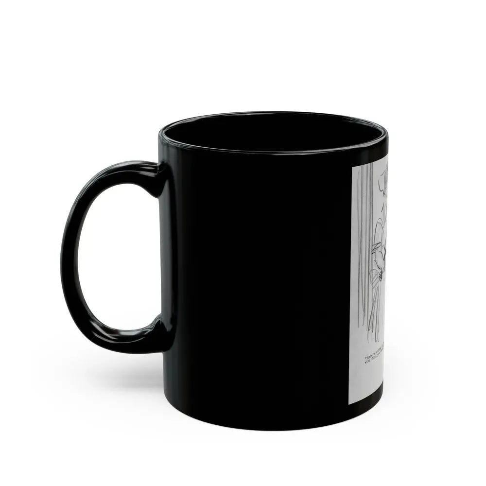 Group of Five illustrations (5) - Black Coffee Mug - Go Mug Yourself