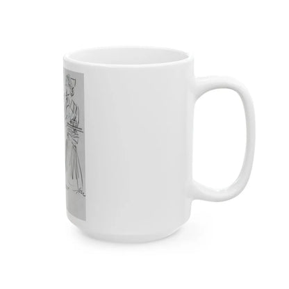 Group of Five illustrations (5) - White Coffee Mug-Go Mug Yourself