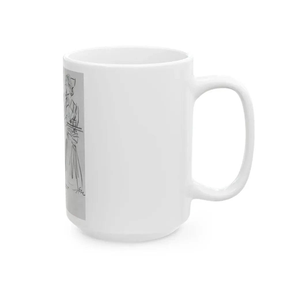 Group of Five illustrations (5) - White Coffee Mug - Go Mug Yourself