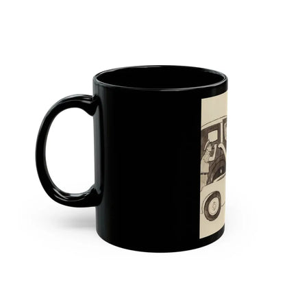 Group of Four Coca-Cola advertisements, 1960 (3) - Black Coffee Mug - Go Mug Yourself