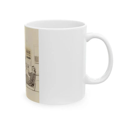 Group of Four Coca-Cola advertisements, 1960 (3) - White Coffee Mug - Go Mug Yourself