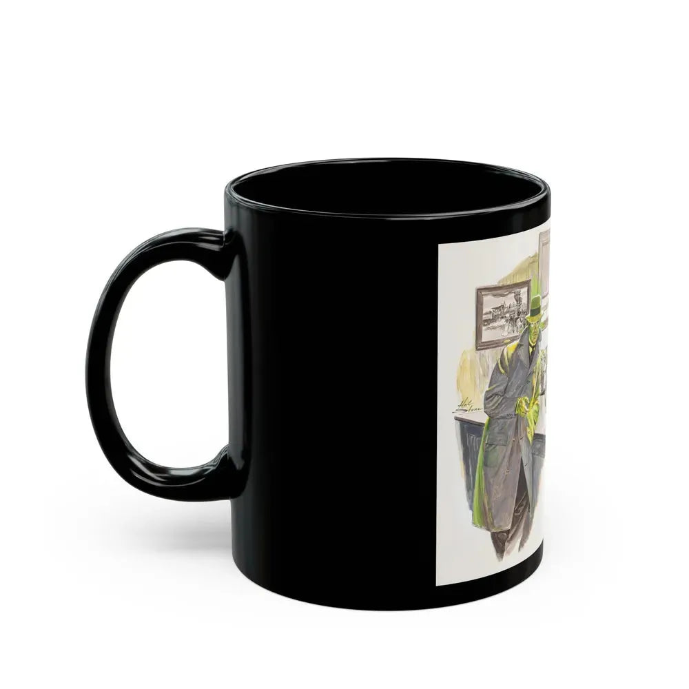 Group of nine story illustrations (1) - Black Coffee Mug - Go Mug Yourself