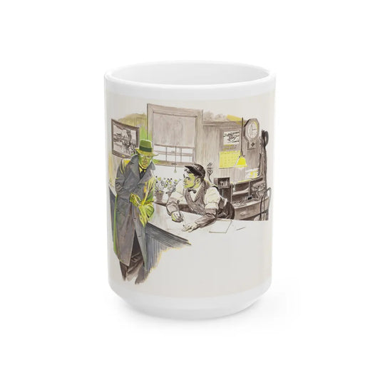 Group of nine story illustrations (1) - White Coffee Mug-15oz-Go Mug Yourself