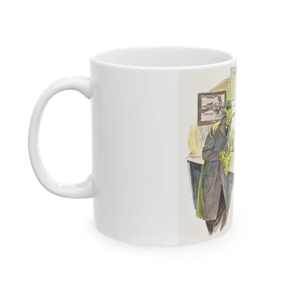 Group of nine story illustrations (1) - White Coffee Mug - Go Mug Yourself