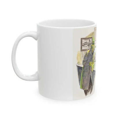Group of nine story illustrations (1) - White Coffee Mug - Go Mug Yourself