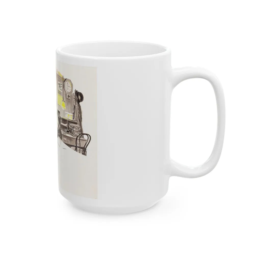 Group of nine story illustrations (1) - White Coffee Mug-Go Mug Yourself