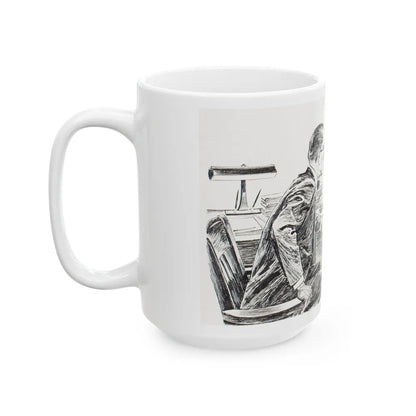 Group of nine story illustrations (2) - White Coffee Mug-Go Mug Yourself