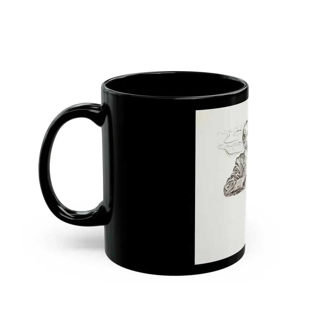 Group of nine story illustrations (4) - Black Coffee Mug - Go Mug Yourself