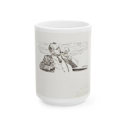 Group of nine story illustrations (4) - White Coffee Mug 15oz - Go Mug Yourself