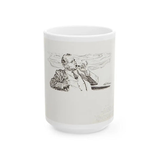 Group of nine story illustrations (4) - White Coffee Mug 15oz - Go Mug Yourself