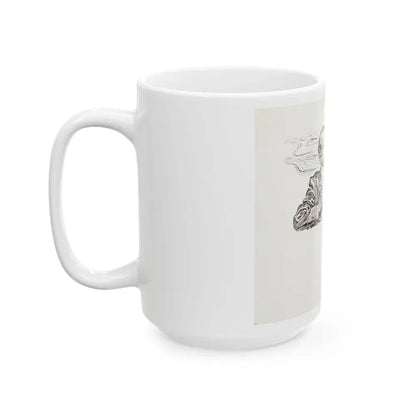 Group of nine story illustrations (4) - White Coffee Mug - Go Mug Yourself