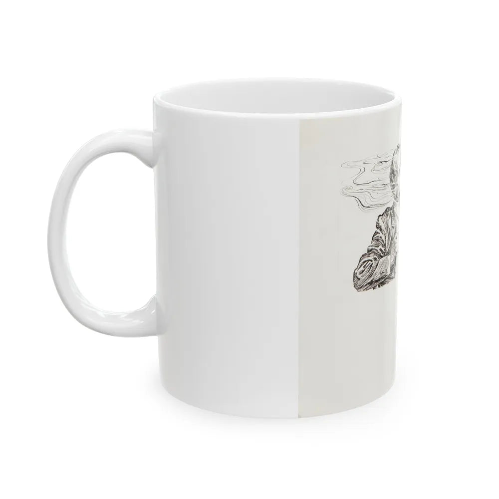 Group of nine story illustrations (4) - White Coffee Mug-Go Mug Yourself