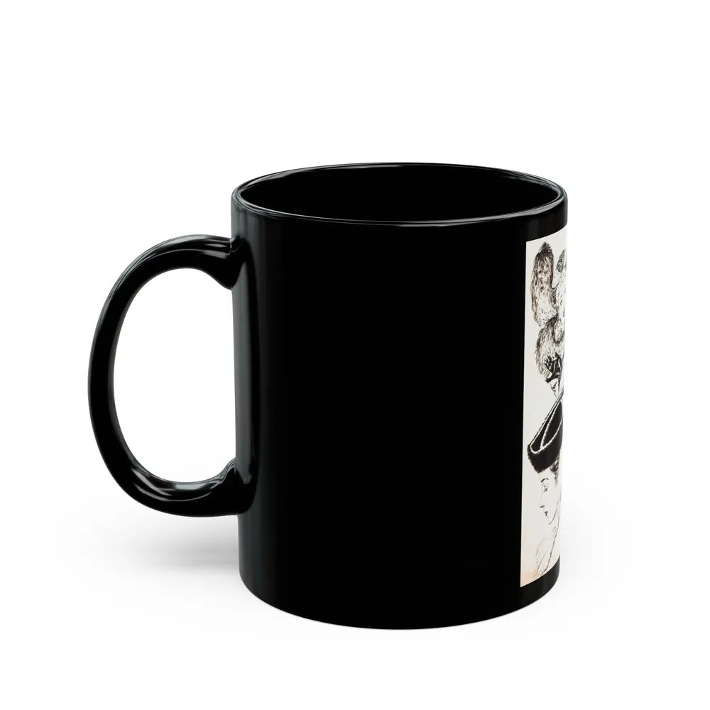 Group of nine story illustrations (5) - Black Coffee Mug-Go Mug Yourself