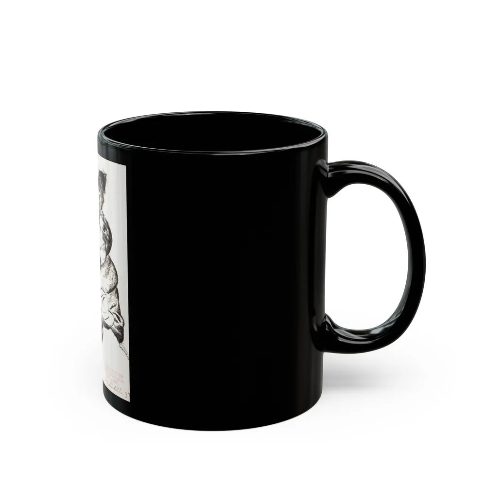 Group of nine story illustrations (5) - Black Coffee Mug-Go Mug Yourself