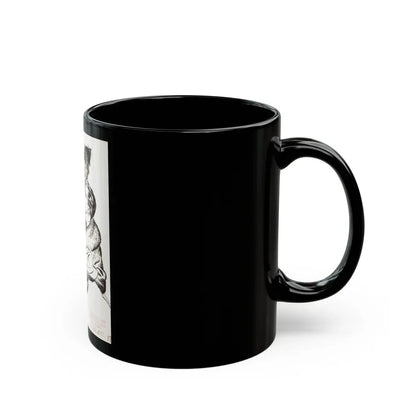 Group of nine story illustrations (5) - Black Coffee Mug - Go Mug Yourself