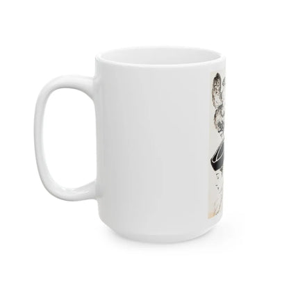 Group of nine story illustrations (5) - White Coffee Mug-Go Mug Yourself