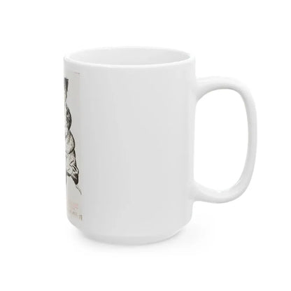 Group of nine story illustrations (5) - White Coffee Mug - Go Mug Yourself