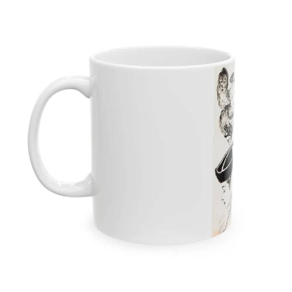 Group of nine story illustrations (5) - White Coffee Mug-Go Mug Yourself