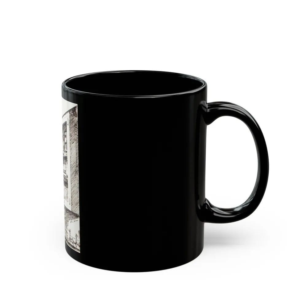 Group of nine story illustrations (6) - Black Coffee Mug-Go Mug Yourself